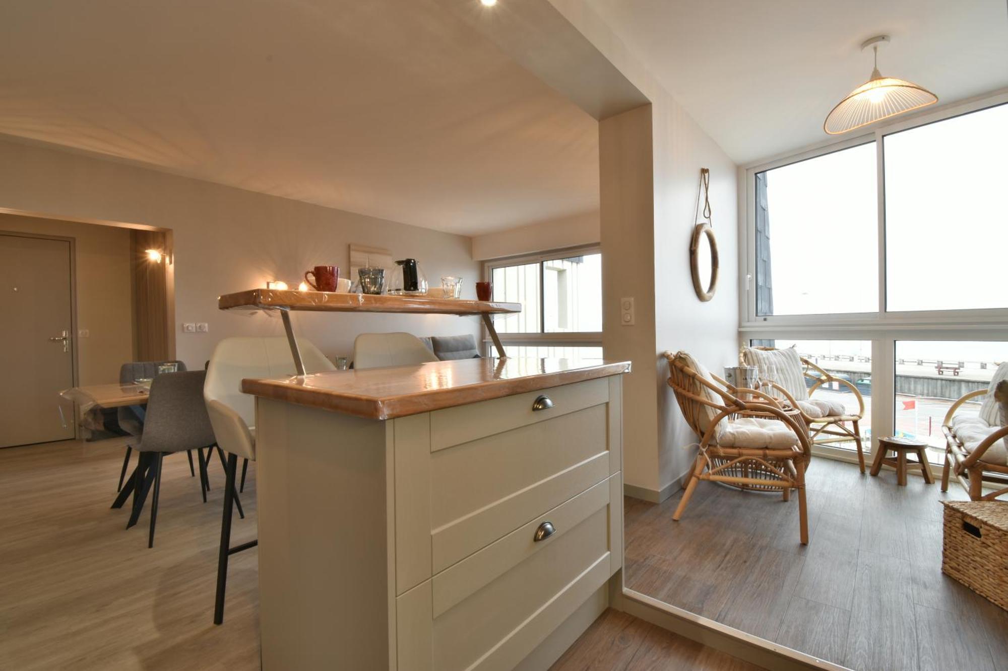 Appartement Renove Avec Vue Sur Mer A Fecamp ! المظهر الخارجي الصورة